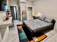 หอพักหน้า ม.มหิดล ประตู6 ศาลายา พุทธมลฑล นครปฐม PJ Bed Station รายเดือน แอร์ ทีวี ตู้เย็น เครื่องทำน
