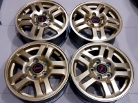 4800/4วง ล้อ Enkei 5ก้านคู่ สีทอง 15นิ้ว กว้าง 6 ET50 5รู114 ใส่ แครี่ วีโก้ ฮอนด้า และรุ่นอื่นได้ ต