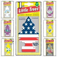 แผ่นน้ำหอมรูปต้นไม้  ยี่ห้อ Little Trees ใส่ในรถ นำเข้าจาก USA หอมนาน ถึง 8 สัปด