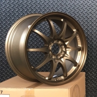 CE28 16inch 4h100 ล้อซิ่งสีน้ำตาลไหม้ สำหรับรถเก๋งยอดฮิต ราคาเพียงวงละ 3500 บาท