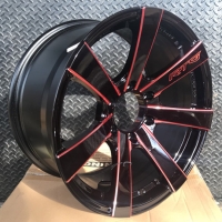 LENSO RTG 18inch 6h139.7 ขอบก้านสีแดง แบรนด์ดังราคาเพียงวงละ 6500 บาท