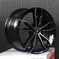 BS33 17inch 4h100 ใหม่ล้อแนว VIP หน้าเงาร่องดำ ราคาพิเศษเพียงวงละ 4000 บาท